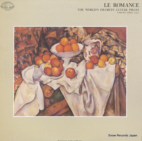 YEPES, NARCISO le romance / the world's favorite guitar pieces FCCA6201