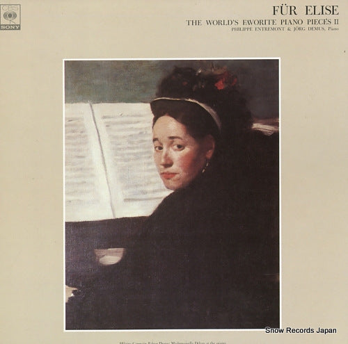 ENTREMONT, PHILIPPE / JORG DEMUS beethoven; fur elise FCCA609