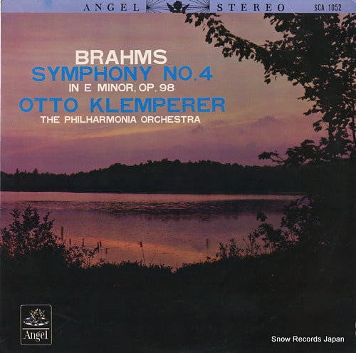 KLEMPERER, OTTO brahms; symphony no.4 in e minor, op.98 SCA-1052