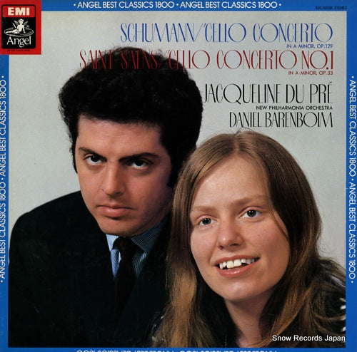 DU PRE, JACQUELINE schumann; cello concerto in a minor op.129 EAC-55038