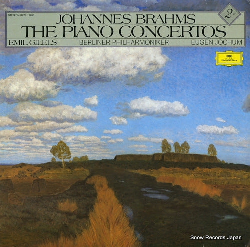 GILELS, EMIL brahms; the piano concertos 413229-1