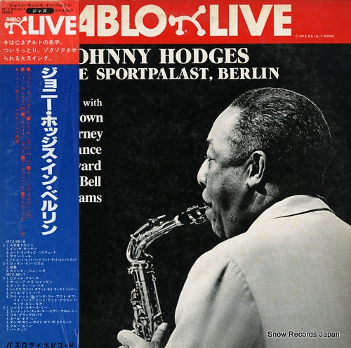 HODGES, JOHNNY johnny hodges in berlin MTZ8516/7