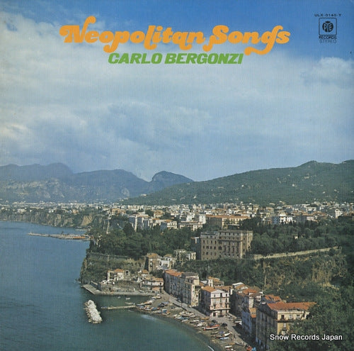 BERGONZI, CARLO neopolitan songs ULX-3145-Y