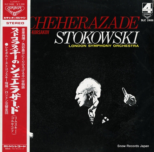 STOKOWSKI, LEOPOLD rimsky-korsakov; scheherazade (symphonic suite) SLC2406