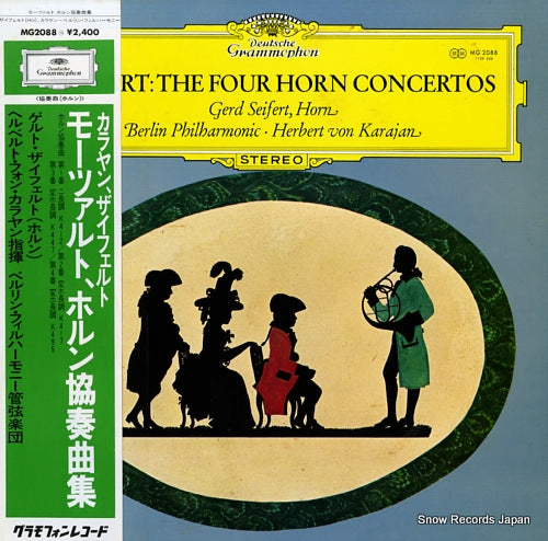 SEIFERT, GERD mozart; the four horn concertos MG-2088