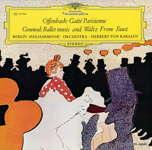 KARAJAN, HERBERT VON offenbach; gaite parisienne, gounod; ballet music and waltz from faust MG2340