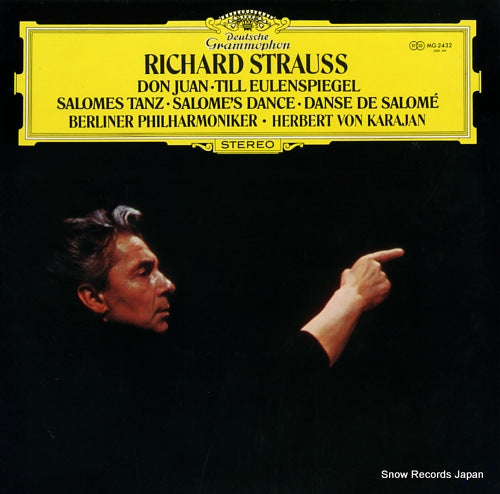 KARAJAN, HERBERT VON r.strauss; till eulenspiegel MG2432