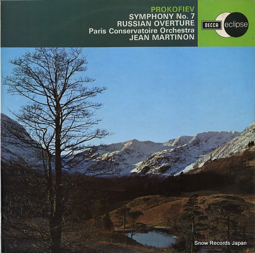 MARTINON, JEAN prokofiev; symphoy no.7 / russian overture ECS619