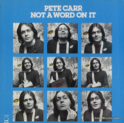 CARR, PETE not a word on it BT89518