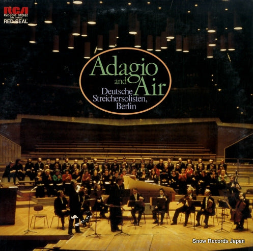 DEUTSCHE STREICHERSOLISTEN, BERLIN adagio and air RVC-2055