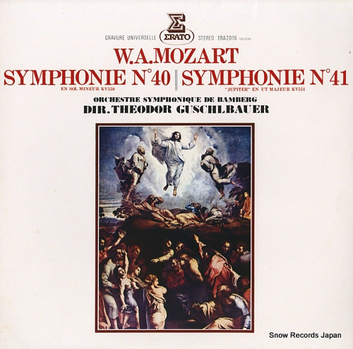 GUSCHLBAUER, THEODOR mozart; symphonie no.40 and 41"jupiter" ERA-2016