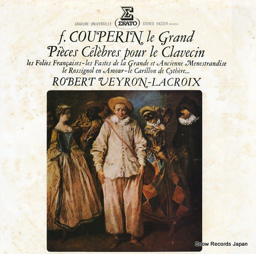 VEYRON-LACROIX, ROBERT couperin; pieces celebres pour le clavecin EX-2324