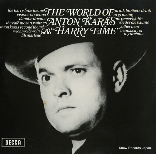 KARAS, ANTON the world of anton karas and "harry lime" SPA118