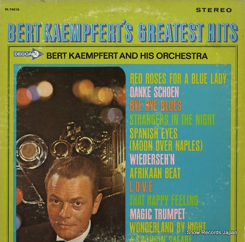 KAEMPFERT, BERT bert kaempfert's greatest hits DL74810