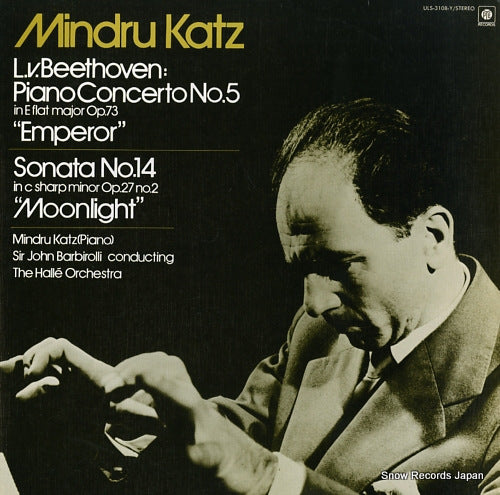 KATZ, MINDRU beethoven; piano concerto no.5 in e flat major op.73 "emperor" ULS-3108-Y
