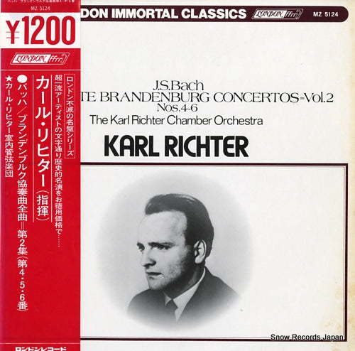 RICHTER, KARL bach; complete brandenburg concertos vol.2 MZ5124