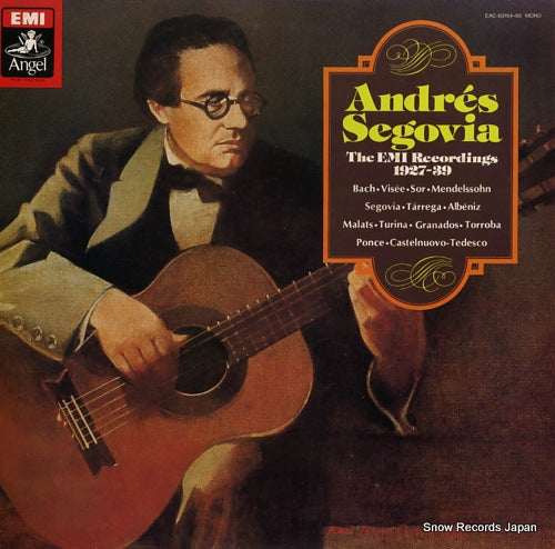 SEGOVIA, ANDRES the emi recordings 1927-39 EAC-60164.65