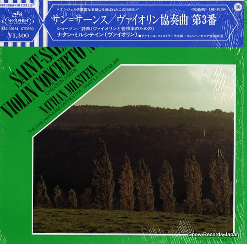 MILSTEIN, NATHAN saint-saens; violin concerto no.3 EAC-30154