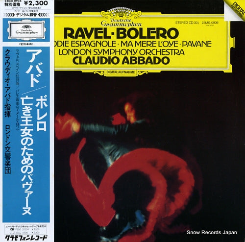 ABBADO, CLAUDIO ravel; bolero 23MG0936