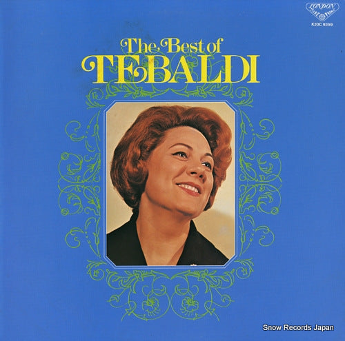 TEBALDI, RENATA the best of tebaldi K20C9359