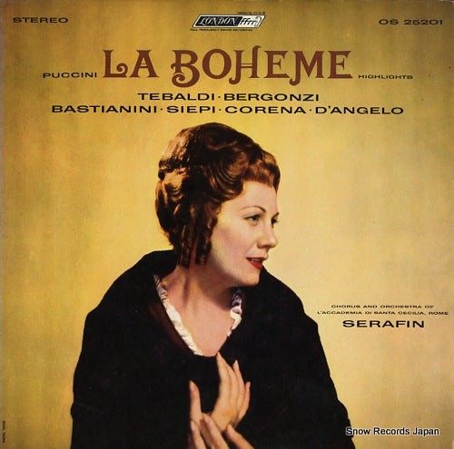 SERAFIN, TULLIO puccini; la boheme-highlights OS25201