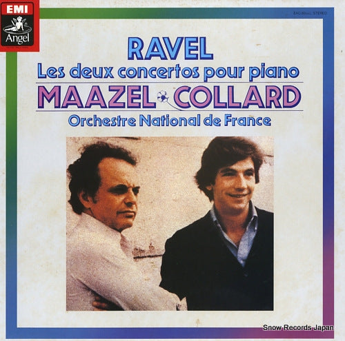 MAAZEL, LORIN / JEAN-PHILIPPE COLLARD ravel; les deux concertos pour piano EAC-80563