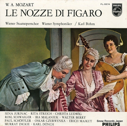 BOHM, KARL mozart; le nozze di figaro (highlights) FL-5574