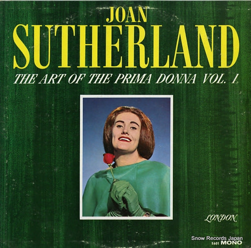 SUTHERLAND, JOAN the art of the prima donna vol.1 LONDON5601