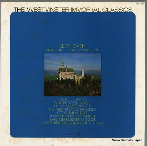 BARYLLI QUARTET, THE beethoven; septet in e flat major, op.20 MZ5037