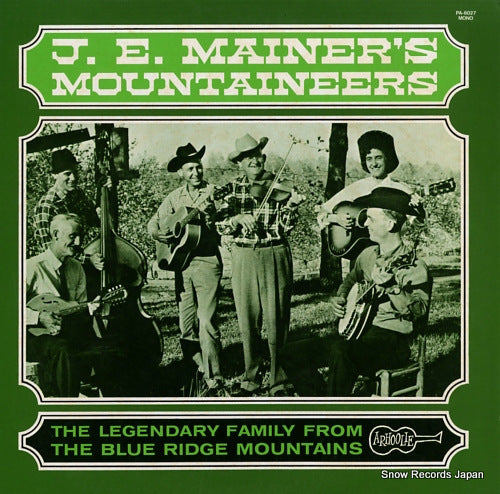 J.E. MAINER'S MOUNTAINEERS american folklore masterpiece PA-6027