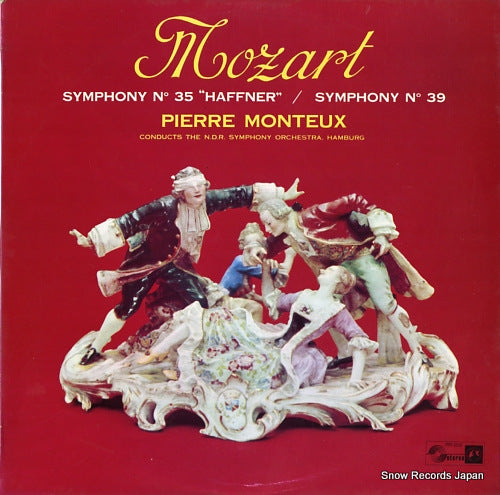 MONTEUX, PIERRE mozart; symphony no35 "haffner" / symphony no39 SMS-3501
