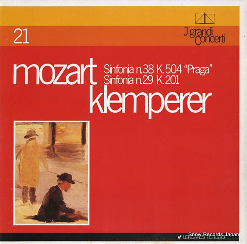 KLEMPERER, OTTO mozart; sinfonia n.38 k.504 "praga" / sinfonia n.29 k.201 GCL21
