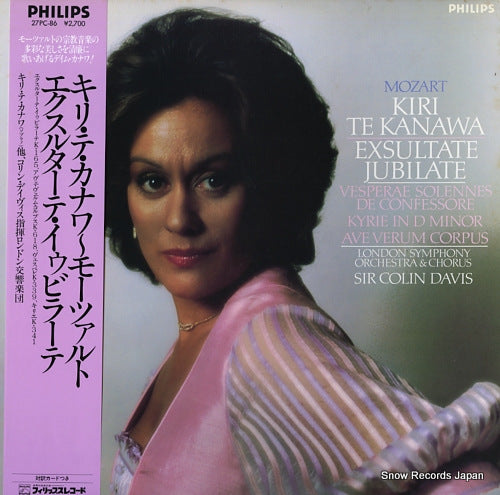 KANAWA, KIRI TE mozart; exsultate jubilate 27PC-86