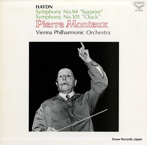 MONTEUX, PIERRE haydn; symphony no.94 "surprise" and no.101 "clock" GT-9023