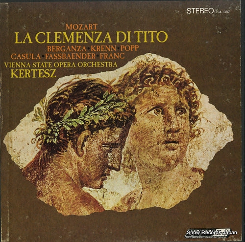 KERTESZ, ISTVAN mozart; la clemenza di tito OSA-1387