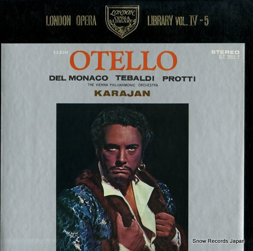 KARAJAN, HERBERT VON verdi; otello (complete) SLC7050