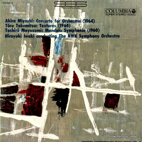 IWAKI, HIROYUKI akira miyoshi; concerto for orchestra (1964) OS-535-N