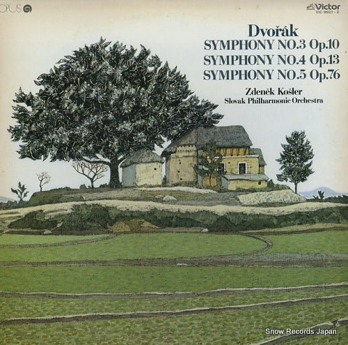 KOSLER, ZDENEK dvorak; symphony no.3, no.4, and no.5 VIC-9021-2