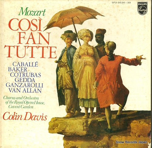 DAVIS, COLIN mozart; cosi fan tutte (complete) SFX-9536-39