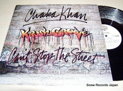 KHAN, CHAKA (krush groove) can't stop the street 0-20367
