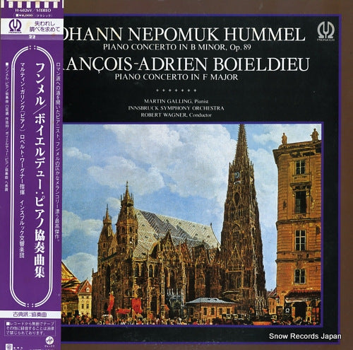 GALLING, MARTIN hummel/boieldieu; piano concertos H-6026V