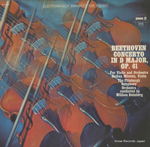 STEINBERG, WILLIAM beethoven; concerto in d major, op.61 SPC4037
