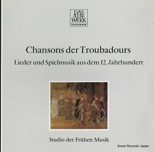 STUDIO DER FRUHEN MUSIK chansons der troubadours 6.41126AS