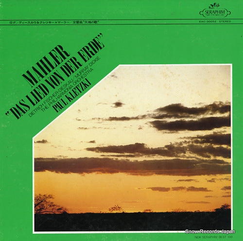 KLETZKI, PAUL mahler; "das lied von der erde" EAC-30052