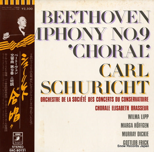 SCHURICHT, CARL beethoven; symphony no.9 "choral" EAC-80121