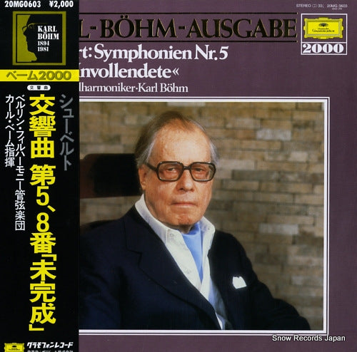 BOHM, KARL schubert; symphonien nr.5 & nr.8 "unvollendete" 20MG0603