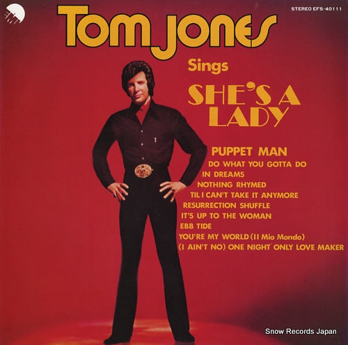 JONES, TOM sings she' s a lady EFS-40111