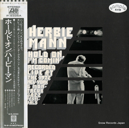 MANN, HERBIE hold on, i'm comin' P-8335A