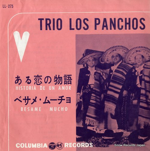 TRIO LOS PANCHOS historia de un amor LL-275