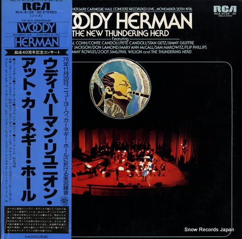 HERMAN, WOODY the 40th anniversary, carnegie hall concert RCA-9129-30
